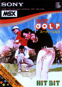 Super Golf JP MSX JP box art
